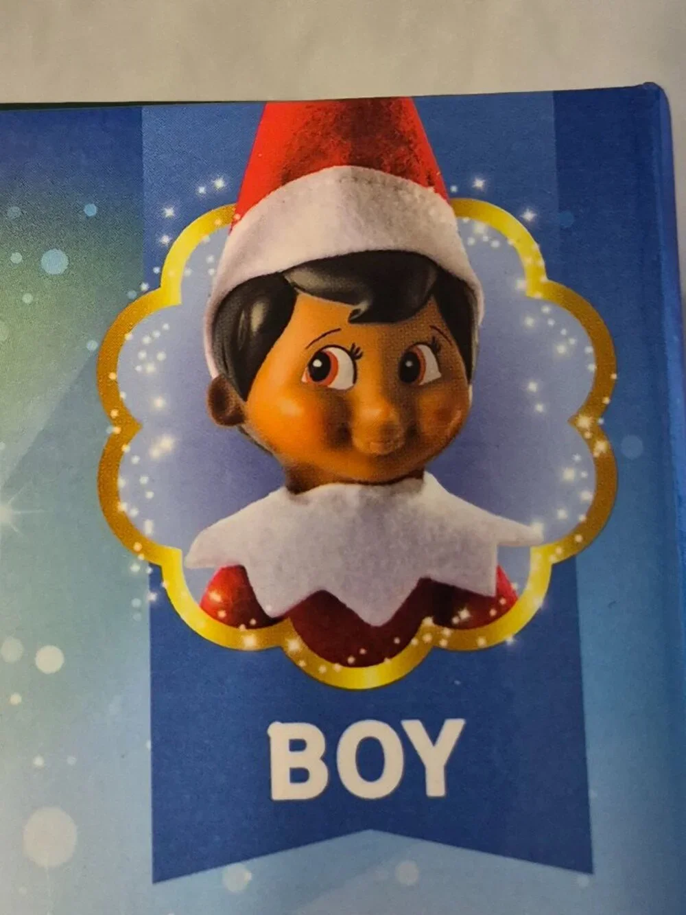 NEW Box Set Tan Brown Boy Elf on the Shelf Doll + Book Box Set